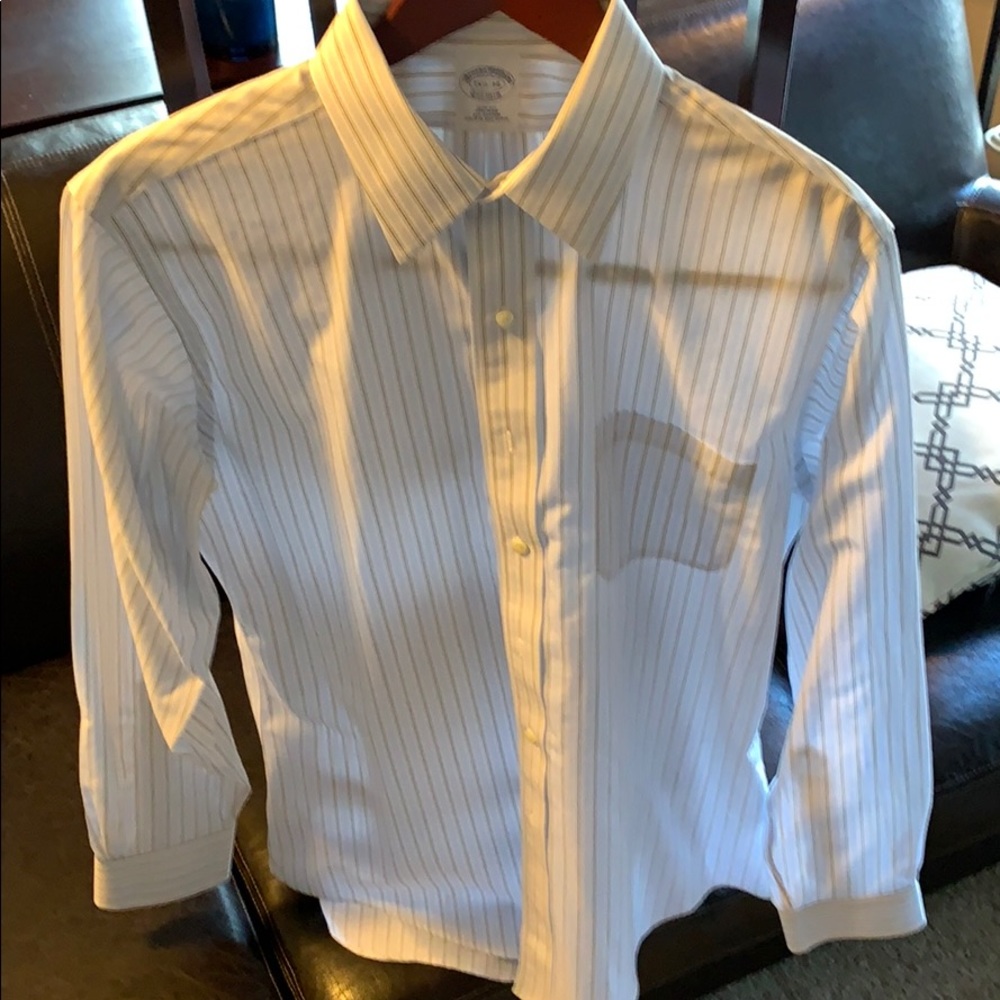 Brook Brothers Dress Shirt 15 1/2 x 34